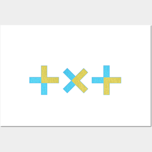 tomorrow x together - embroidered logo Posters and Art